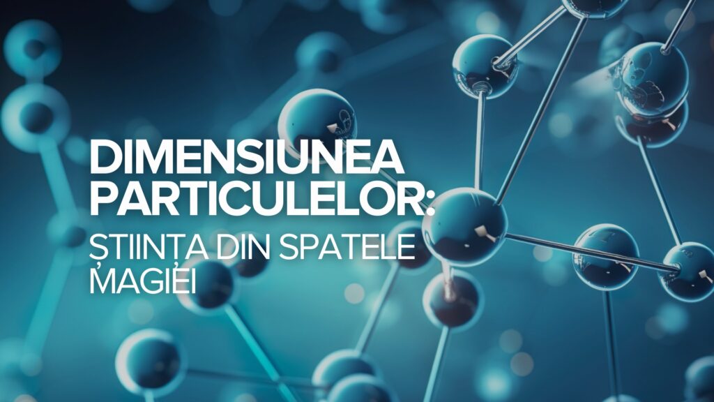 Dimensiunea particulelor: Știința din spatele magiei Dimensiunea particulelor: Știința din spatele magiei