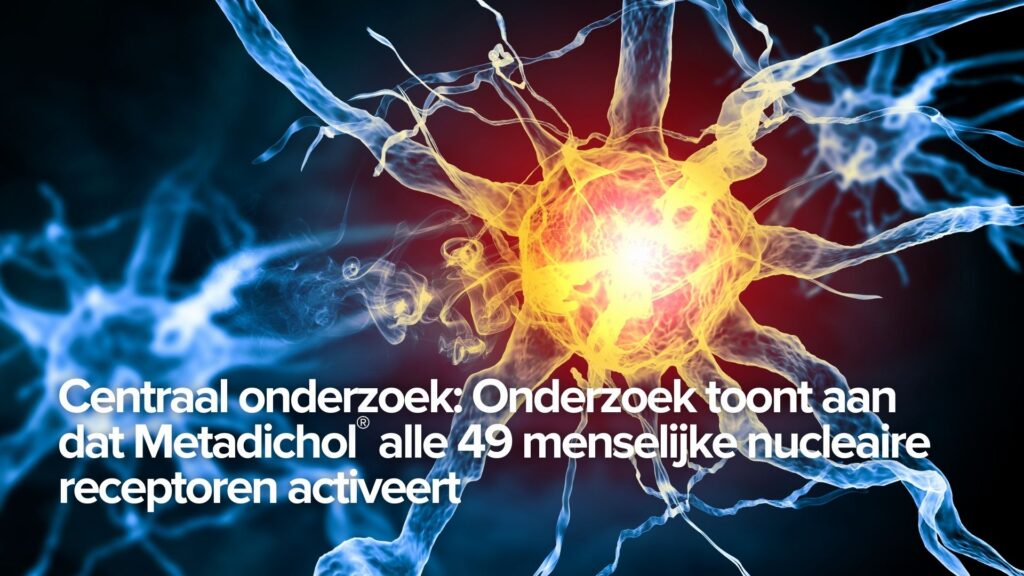 Centraal onderzoek: Onderzoek toont aan dat Metadichol® alle 49 menselijke nucleaire receptoren activeert Centraal onderzoek: Onderzoek toont aan dat Metadichol® alle 49 menselijke nucleaire receptoren activeert
