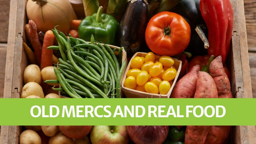 Q&A with John: Old Mercs and Real Food